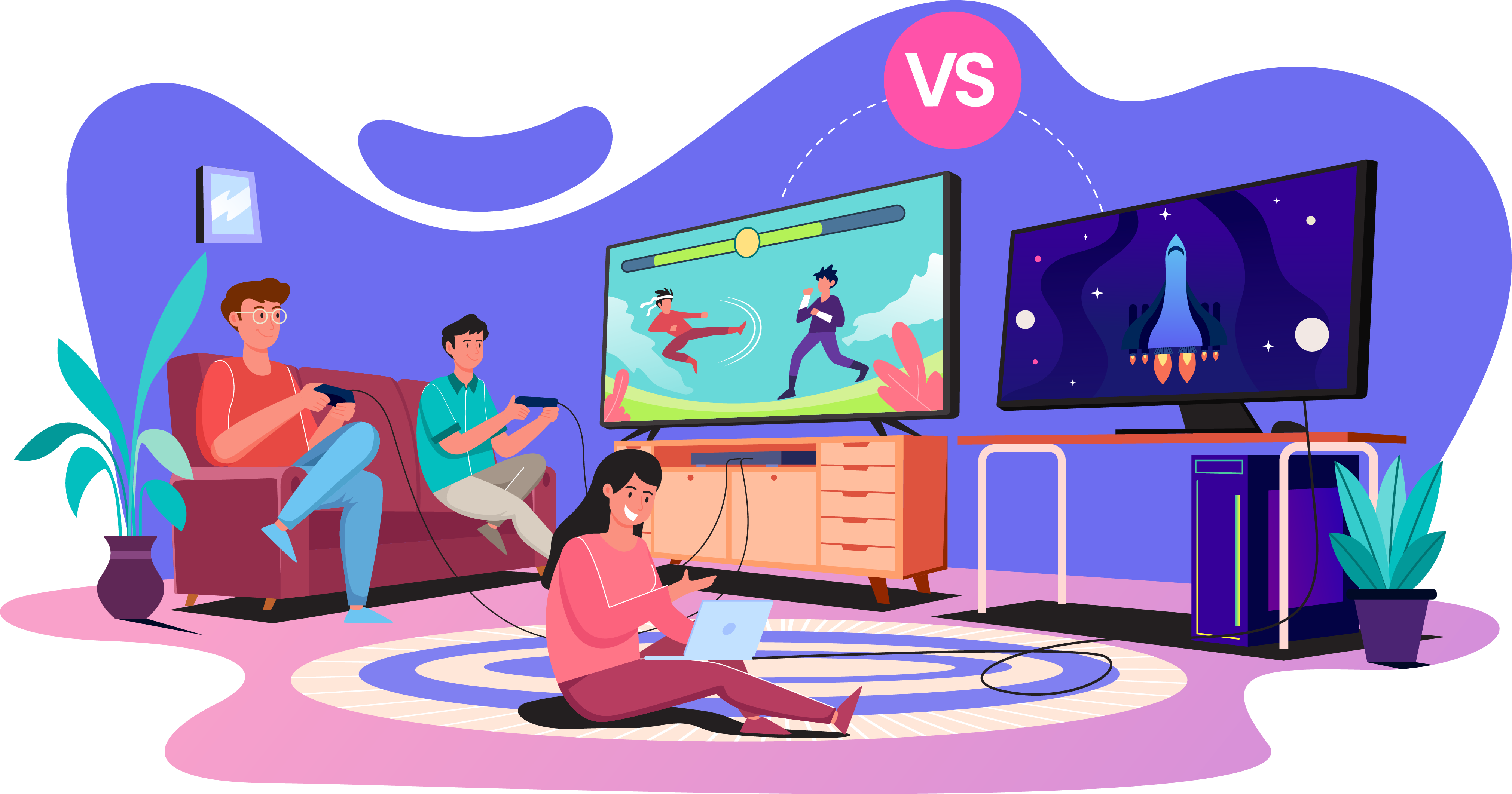 TV vs Gaming Monitor