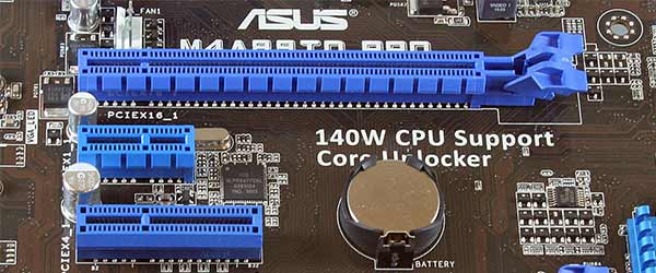 PCIe slots