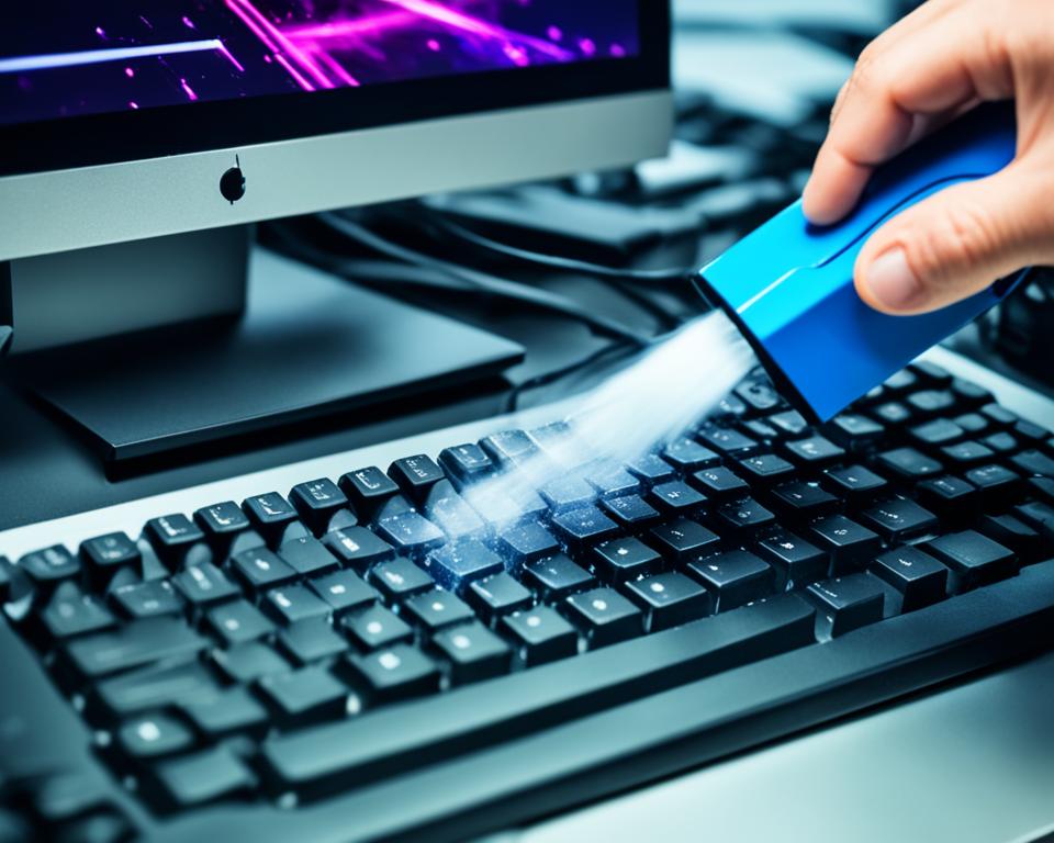 DIY computer cleaning solutions