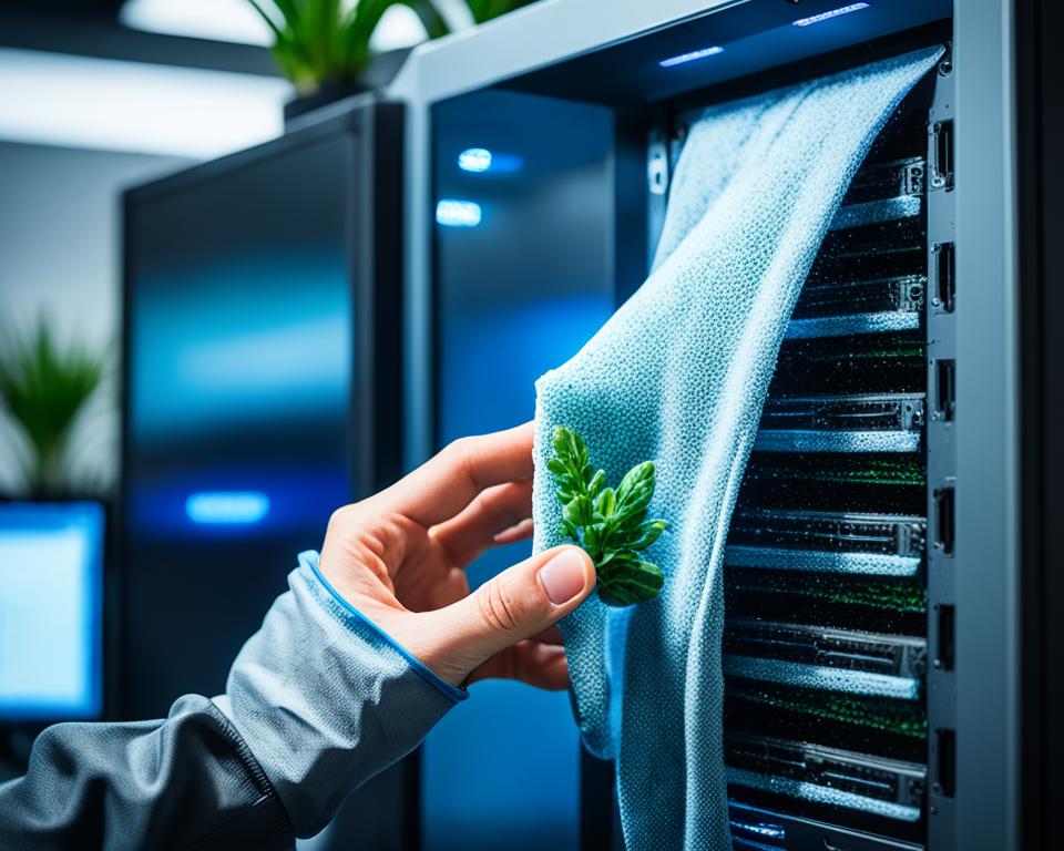 Non-toxic PC cleaning methods