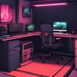 how to make a gaming setup in a small room
