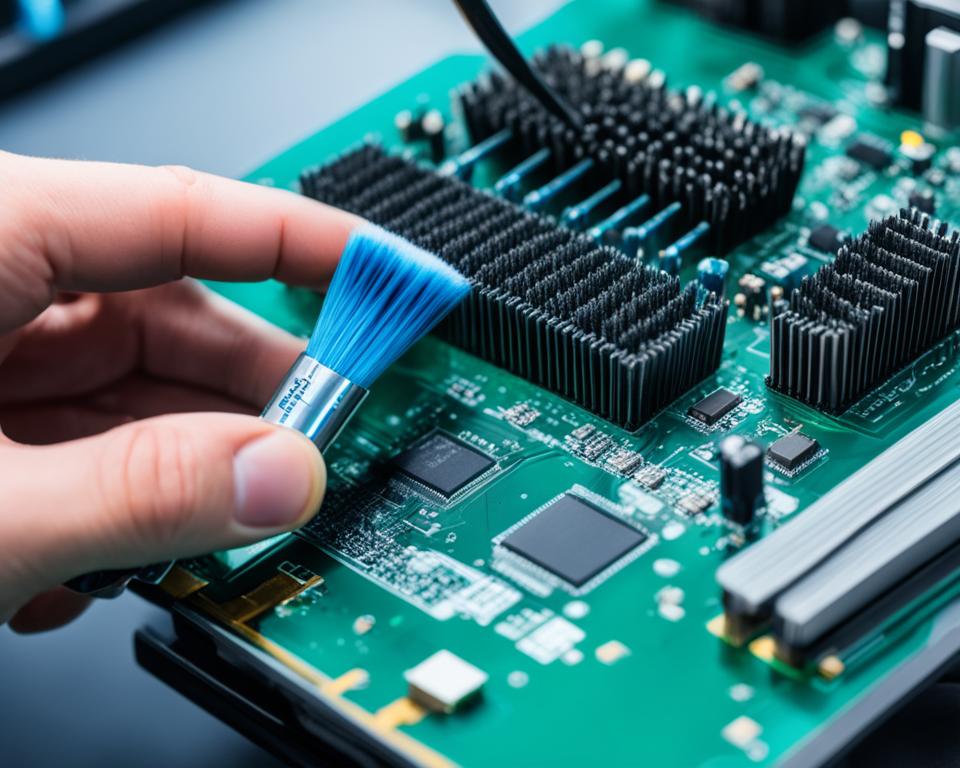 Motherboard cleaning process motherboard cleaning process