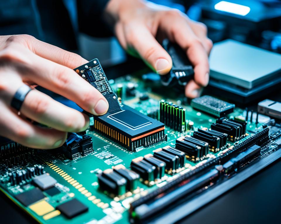 precautions for testing motherboard without cpu