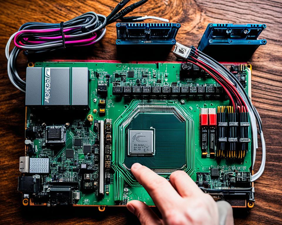 Test motherboard without cpu test motherboard without CPU