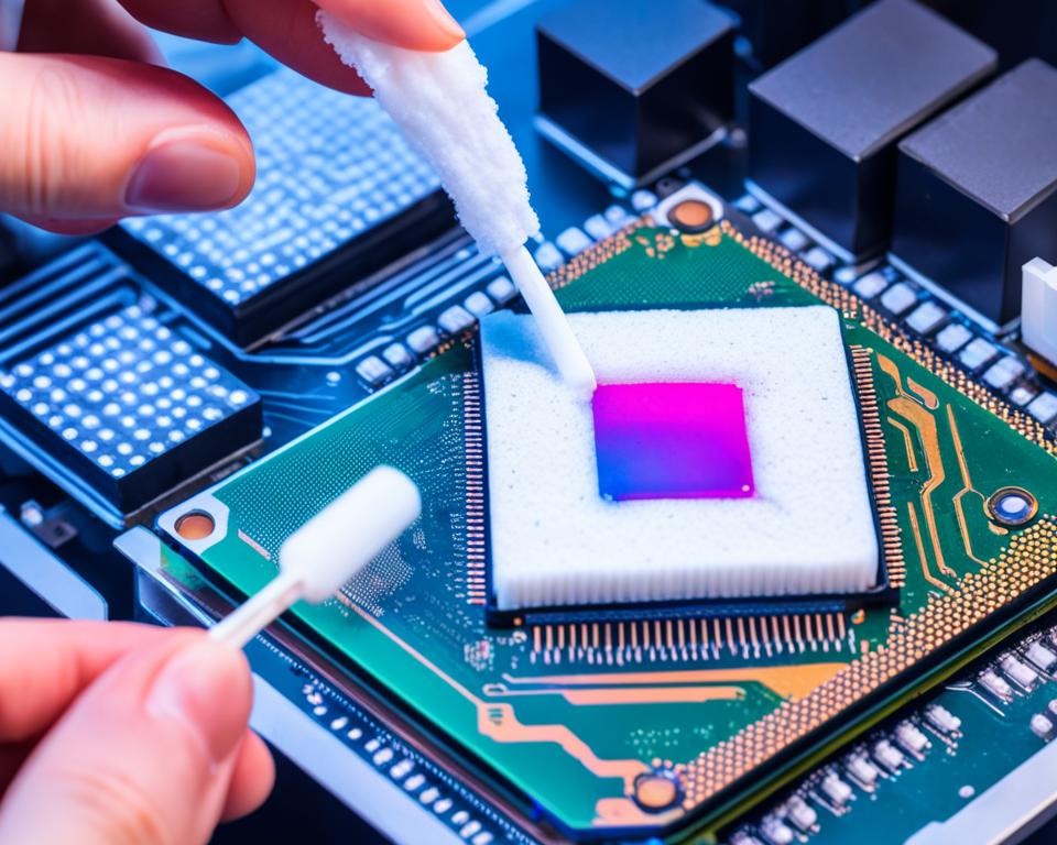 Thermal compound removal thermal compound removal